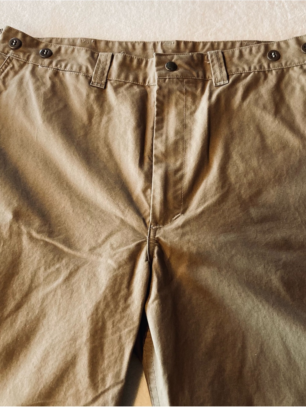Vintage Filson Khaki/beige Pants. Style 579. Size 38. 100% Cotton. Made In USA.